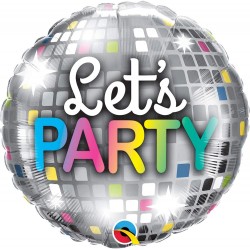 Palloncino PALLA DISCOTECA "LET'S PARTY"