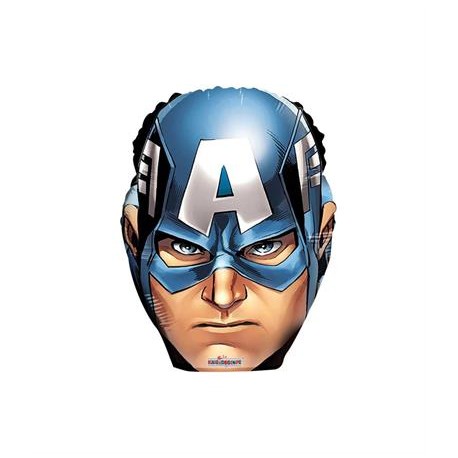 Palloncino FACCIA CAPTAIN AMERICA