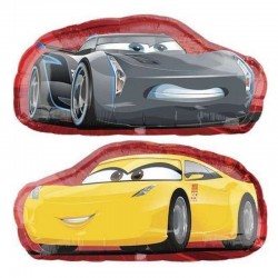 Palloncino CARS DOUBLE FACE