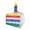 Palloncino RAINBOW CAKE 3D