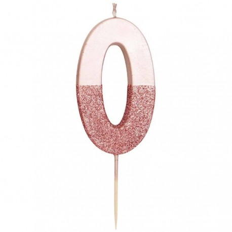 CANDELA  0 ROSE GOLD GLITTER