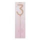 CANDELA SCINTILLANTE ROSE GOLD "3"