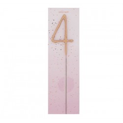 CANDELA SCINTILLANTE ROSE GOLD "4"