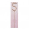 CANDELA SCINTILLANTE ROSE GOLD "5"