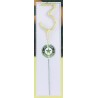 MINI CANDELA SCINTILLANTE GOLD "3"