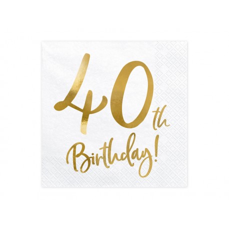 20 TOVAGLIOLI 40th BIRTHDAY