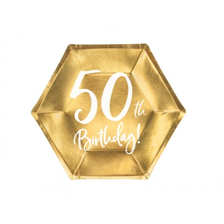 6 PIATTINI 50th BIRTHDAY