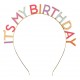 CERCHIETTO IT'S MY BIRTHDAY PASTELLO