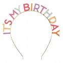 CERCHIETTO IT'S MY BIRTHDAY PASTELLO