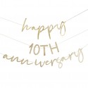 BANNER "HAPPY ANNIVERSARY" PERSONALIZZABILE
