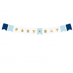 BANNER BANDIERINA BABY BOY