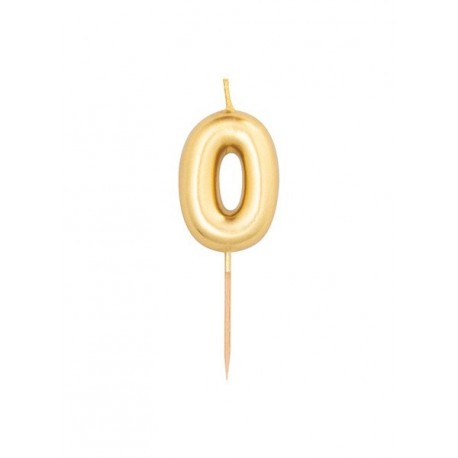 CANDELINA 0 ORO BOMBATA PICCOLA 