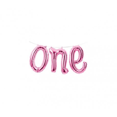 BANNER "ONE" GONFIABILE FUCSIA