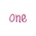 BANNER "ONE" GONFIABILE FUCSIA