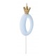 CANDELA 0 AZZURRA CORONA 
