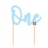 TOPPER "ONE" AZZURRO