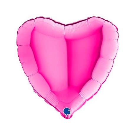 PALLONCINO CUORE - FUCSIA