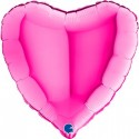 PALLONCINO CUORE - MAGENTA