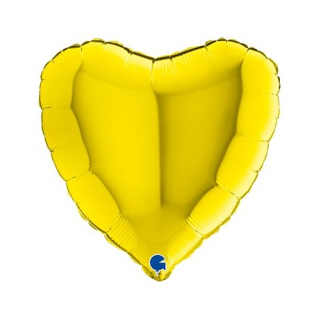 PALLONCINO CUORE - GIALLO