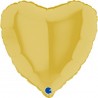 PALLONCINO CUORE - GIALLO PASTELLO