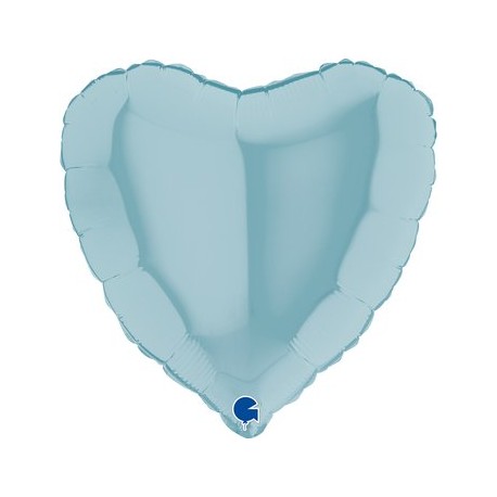 PALLONCINO CUORE - AZZURRO
