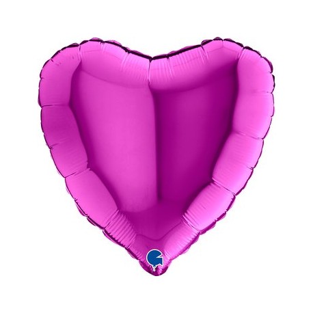 PALLONCINO CUORE - VIOLA 
