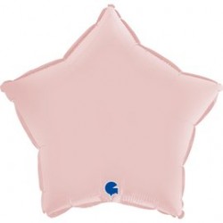 PALLONCINO STELLA - ROSA PASTELLO SATIN