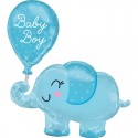 Palloncino ELEFANTINO AZZURRO "BABY BOY"