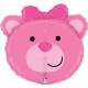 Palloncino ORSETTO ROSA 3D