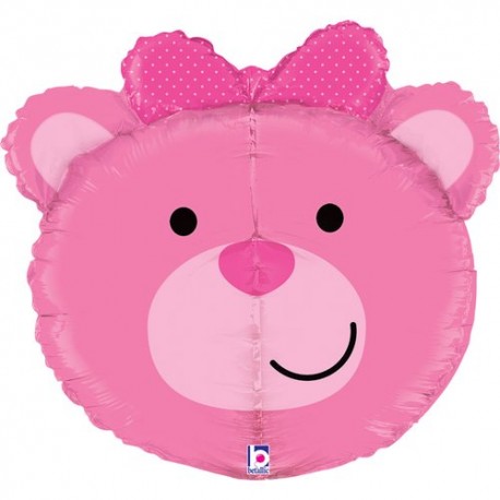 Palloncino ORSETTO ROSA 3D