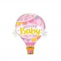 Palloncino MONGOLFIERA ROSA