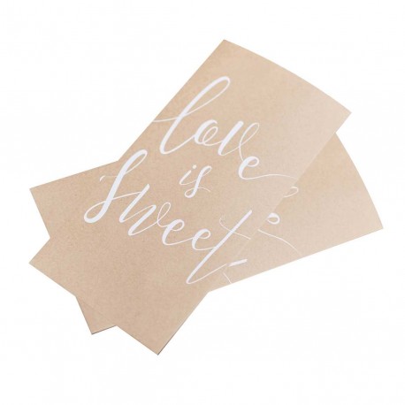 20 SACCHETTINI "LOVE IS SWEET"