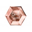 6 PIATTI "BRIDE SQUAD" ROSE GOLD