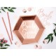 6 PIATTI "BRIDE SQUAD" ROSE GOLD