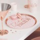 8 PIATTI TONDI "TEAM BRIDE"