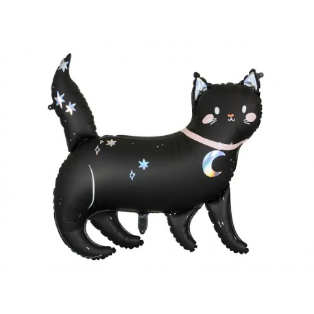 Palloncino GATTO NERO STELLATO 