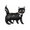 Palloncino GATTO NERO STELLATO 