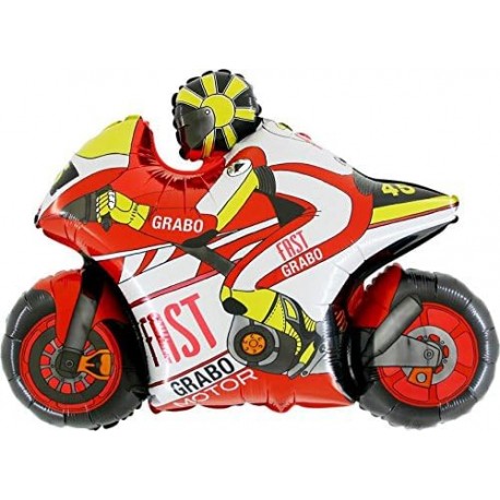 Palloncino MOTO ROSSA