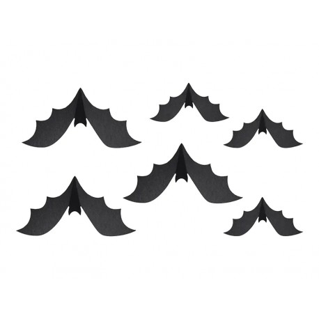 6 PIPISTRELLI DECORATIVI