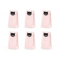 6 BUSTINE GATTO NERO