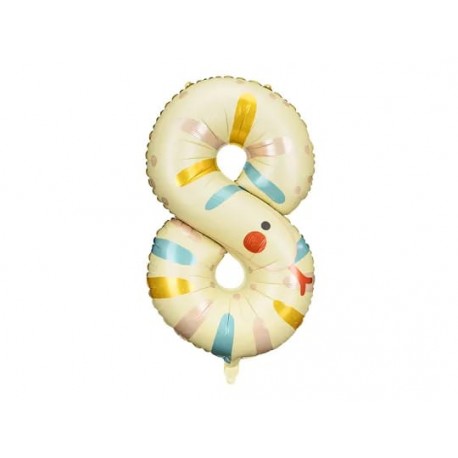 Palloncino NUMERO 8 -SERPENTE