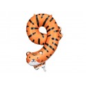 Palloncino NUMERO 9 - TIGRE