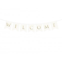 BANNER "WELCOME" A BANDIERINA
