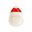 8 PIATTI VOLTO DI BABBO NATALE 