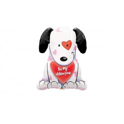 Palloncino CANE "BE MY VALENTINE"