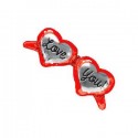 Palloncino OCCHIALI "LOVE YOU"