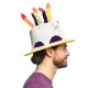 CAPPELLO TORTA - GIALLO