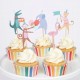 24 CUPCAKE ANIMAL PARADE