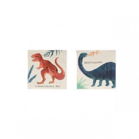 16 TOVAGLIOLI DINOSAURI PICCOLI