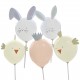 5 PALLONCINI DI PASQUA - PERSONALIZZABILI